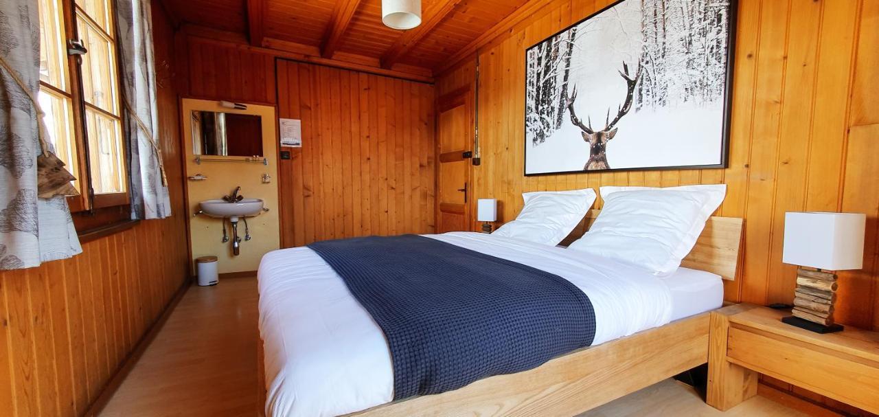 Auberge Le Mont-Gele Iserables Bagian luar foto